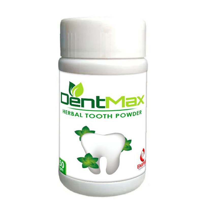 DENTMAX - HERBAL TOOTH POWDER - 50GM